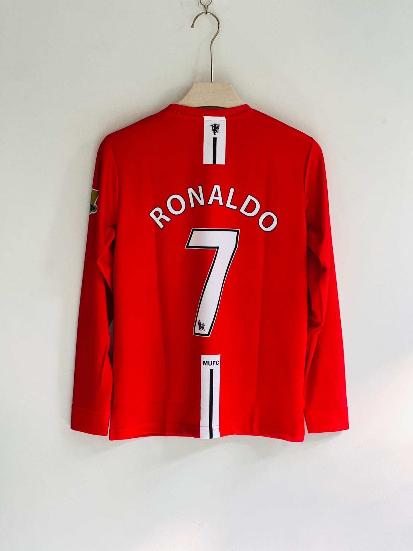 Manchester United 2008  / Ronaldo jersey full sleeve / High quality.