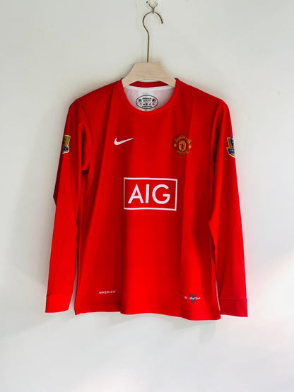 Manchester United 2008  / Ronaldo jersey full sleeve / High quality.